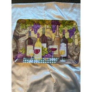 Plastic serving tray